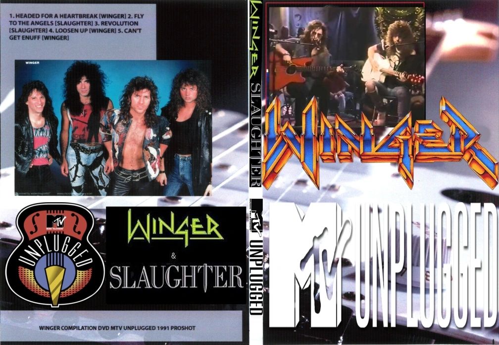 Winger & Slaughter MTV Unplugged 1991 DVD